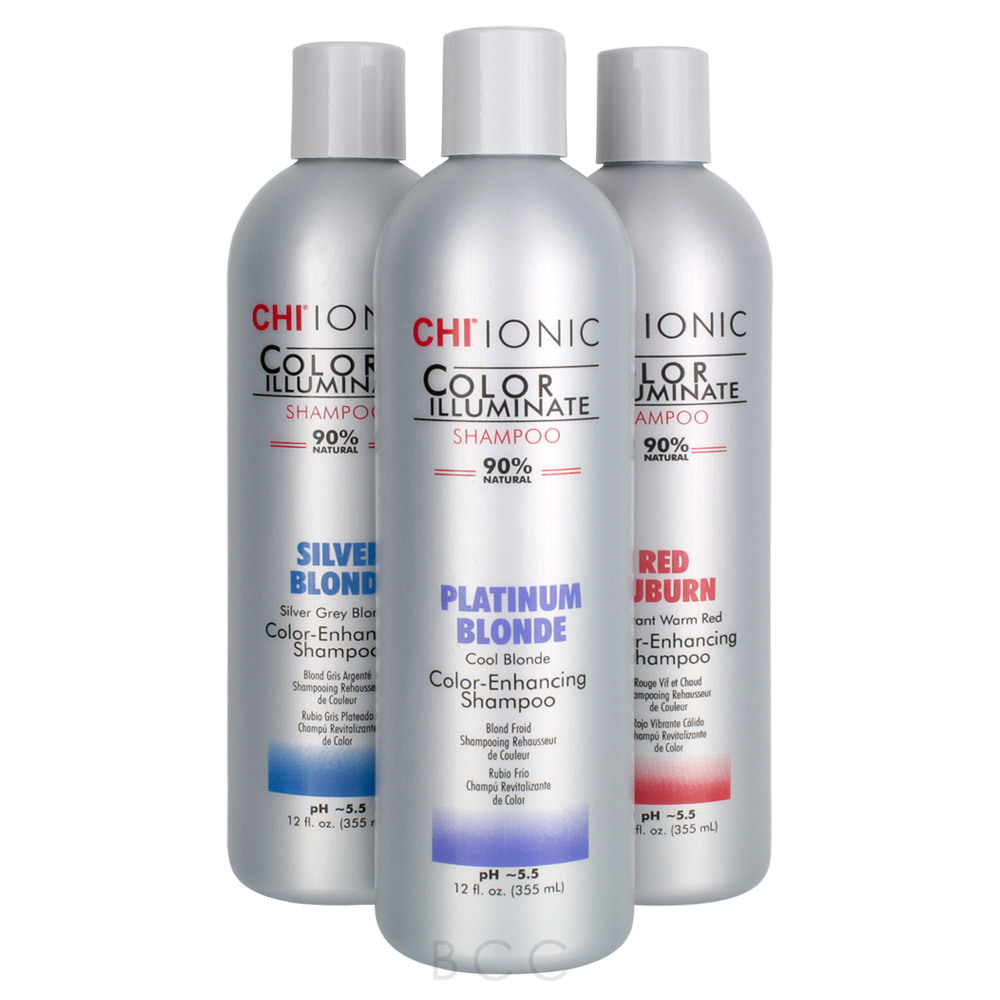 CHI Color Illuminate Silver Blonde Шампунь оттеночный Серебряный блонд, 355 мл фото 2