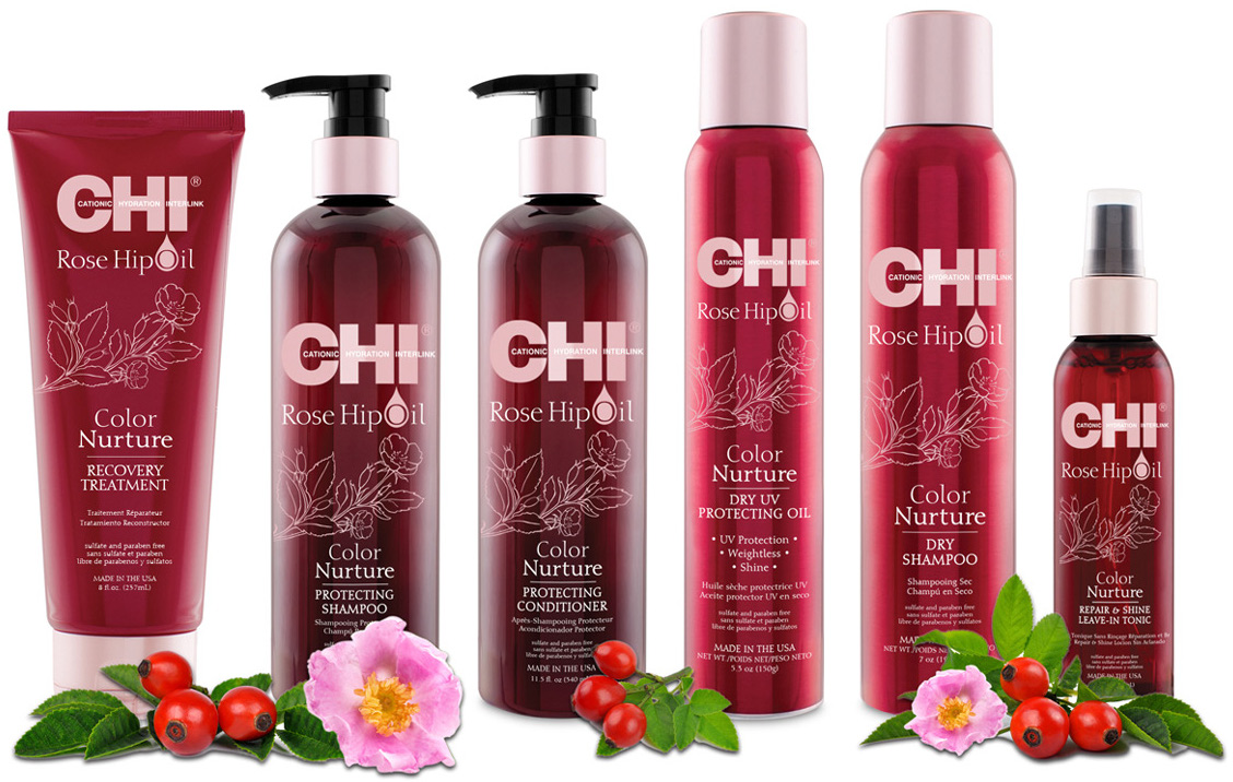 CHI Rose Hip Oil Кондиционер Масло дикой розы Поддержание цвета, 340 мл фото 2